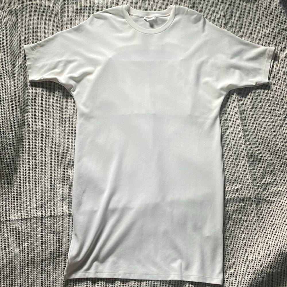 COS oversized t shirt dress with cut out back - Picture 2 of 8